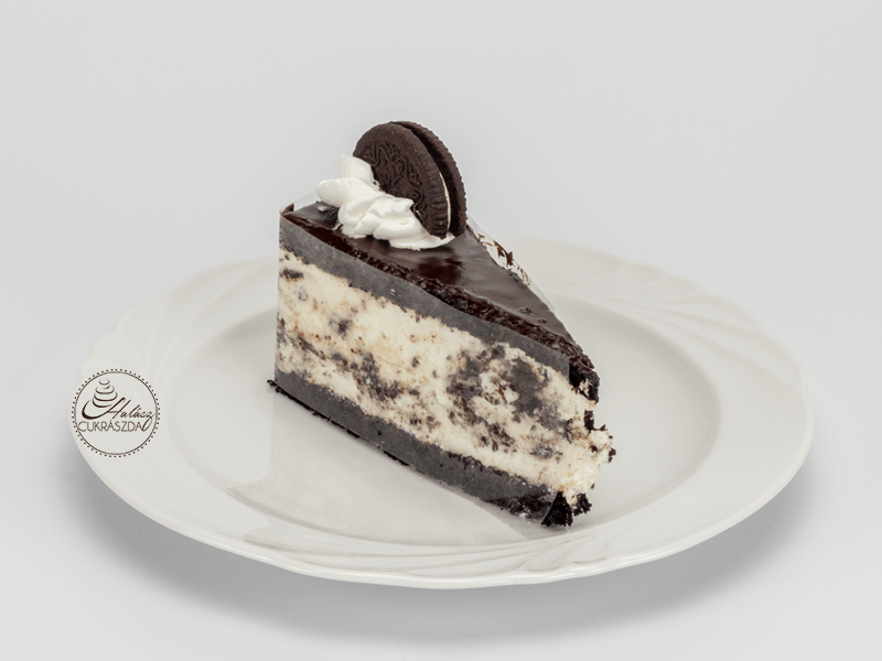 Oreo tortaszelet - Halász Cukrászda - Szerencs