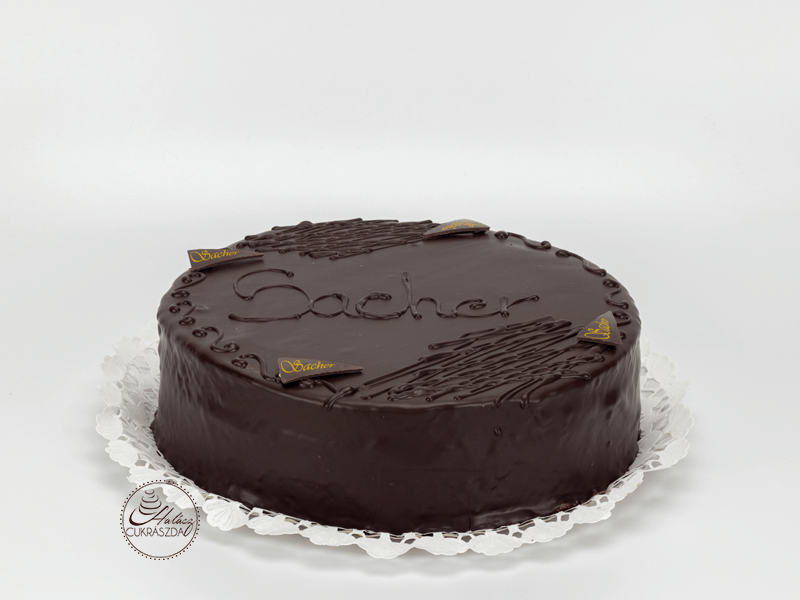 Sacher torta - Halász Cukrászda - Szerencs